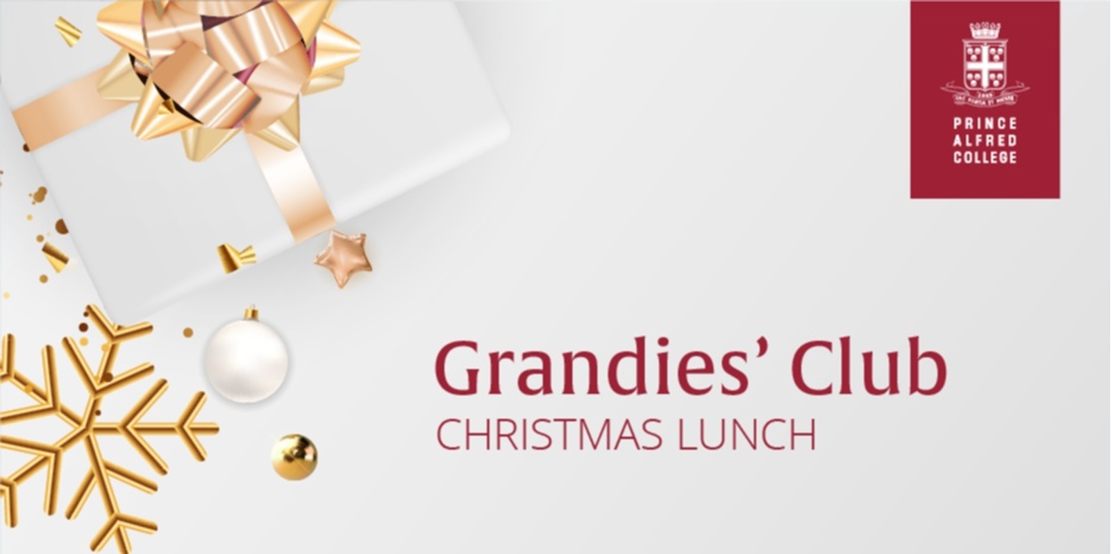 Banner image for Grandies Club 2024 Christmas Lunch