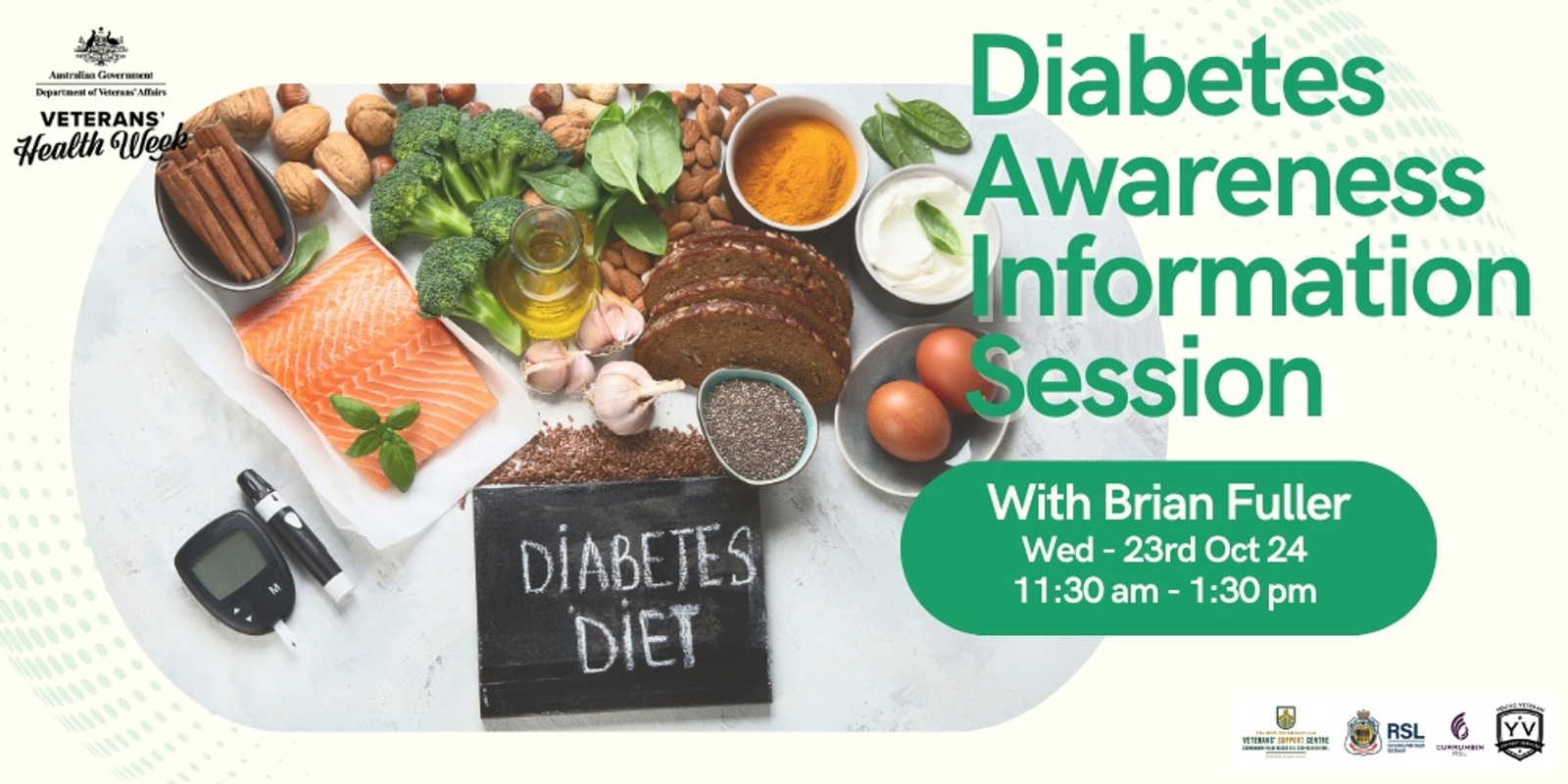 Banner image for Diabetes Awareness and Cooking Demonstration