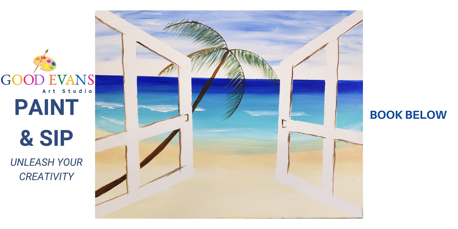 Banner image for Paint and Sip Club Lennox Sports - Beach Windows