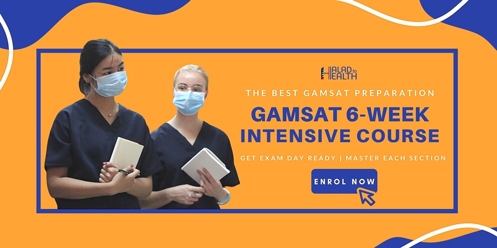 Banner image for 💥GAMSAT 6-Week Section Intensive Courses | Halad to Health