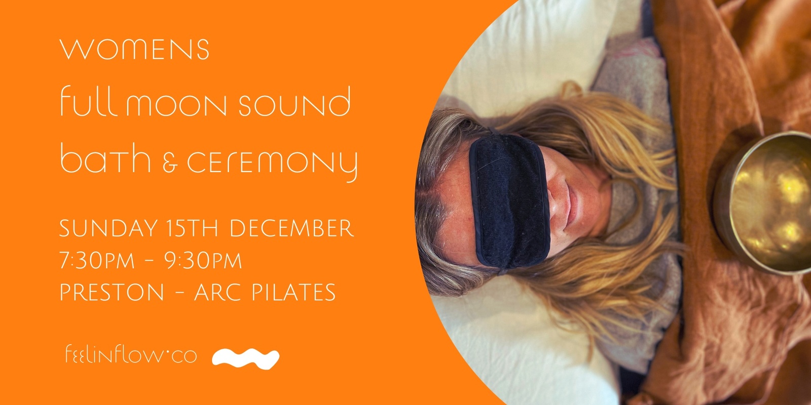 Banner image for Sound Bath & Full Moon Ceremony (December) 