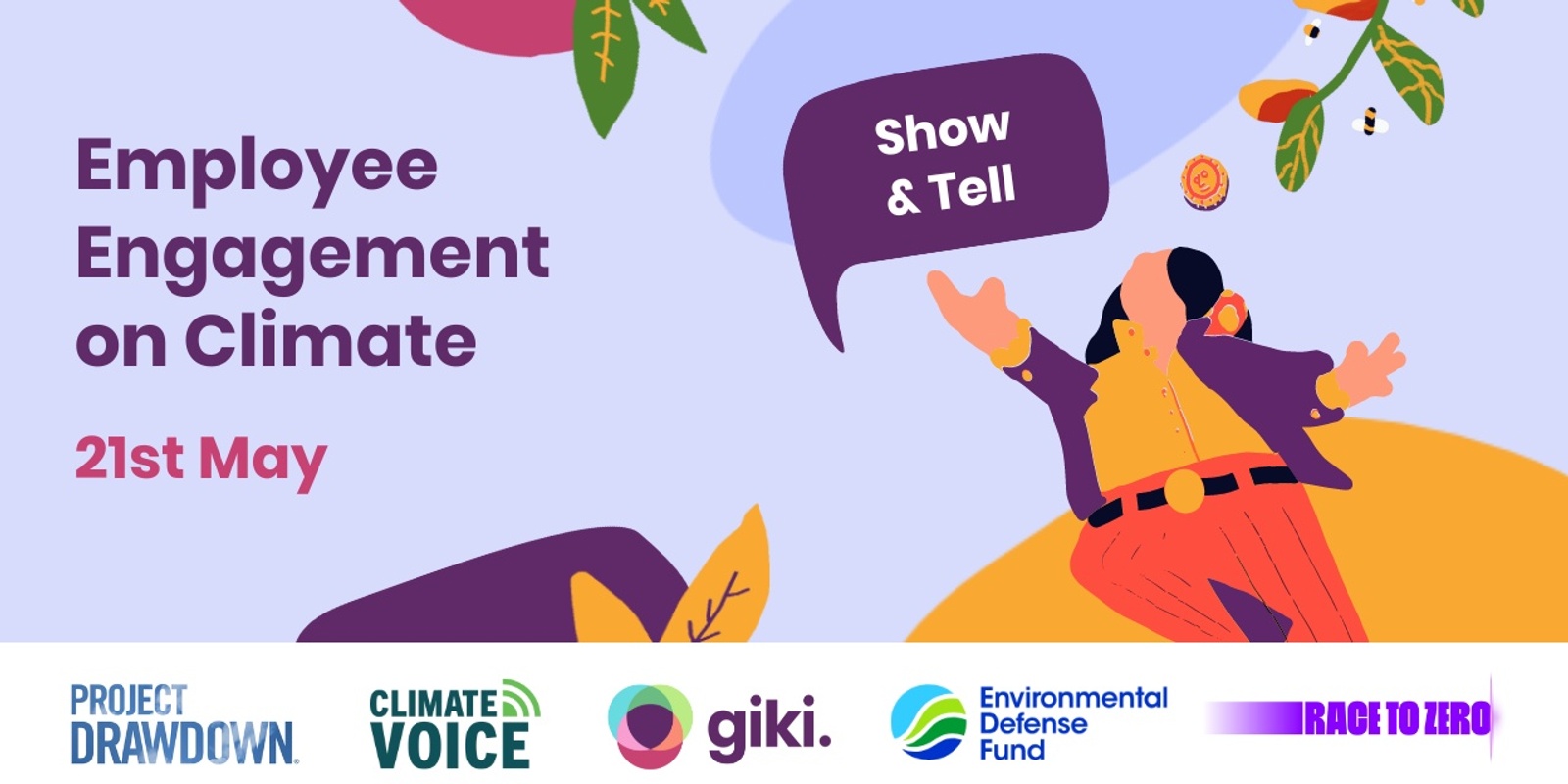 Banner image for Employee Engagement on Climate - Show & Tell