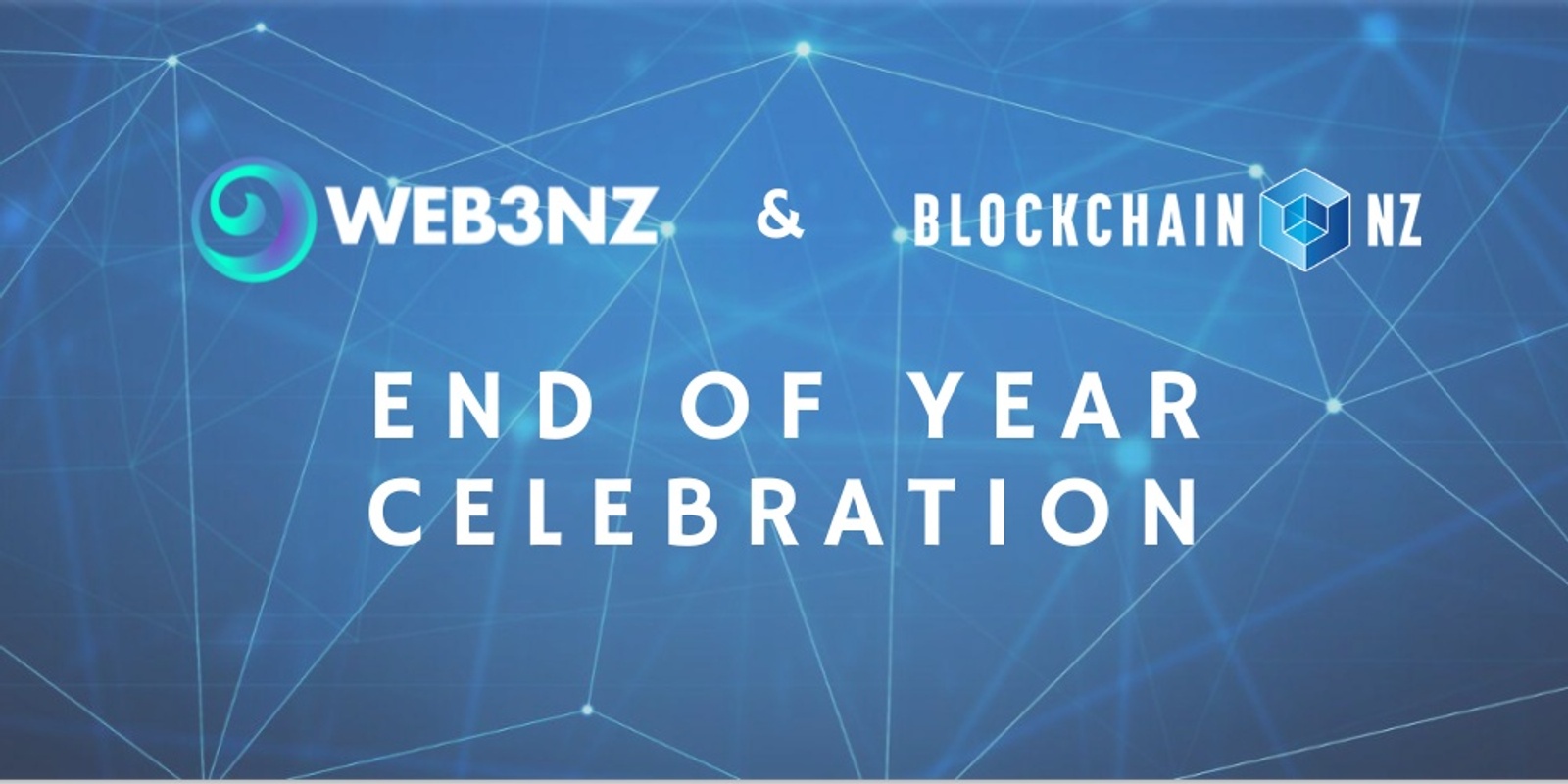 Banner image for End of Year Celebration - BlockchainNZ + Web3NZ