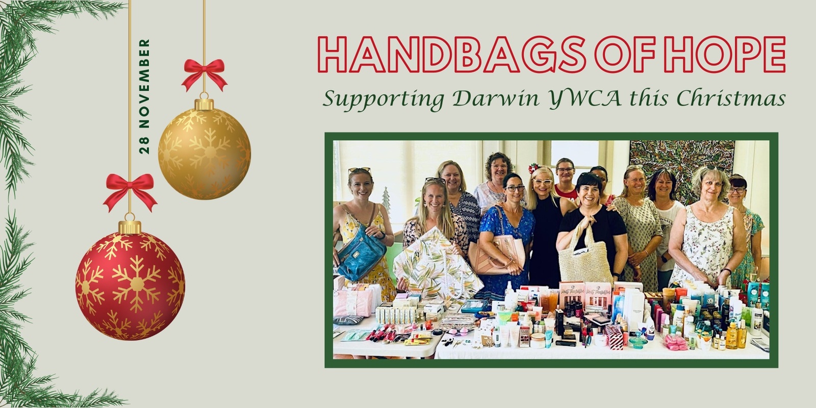 Banner image for Handbags of Hope: Help Us Share the Joy This Christmas!