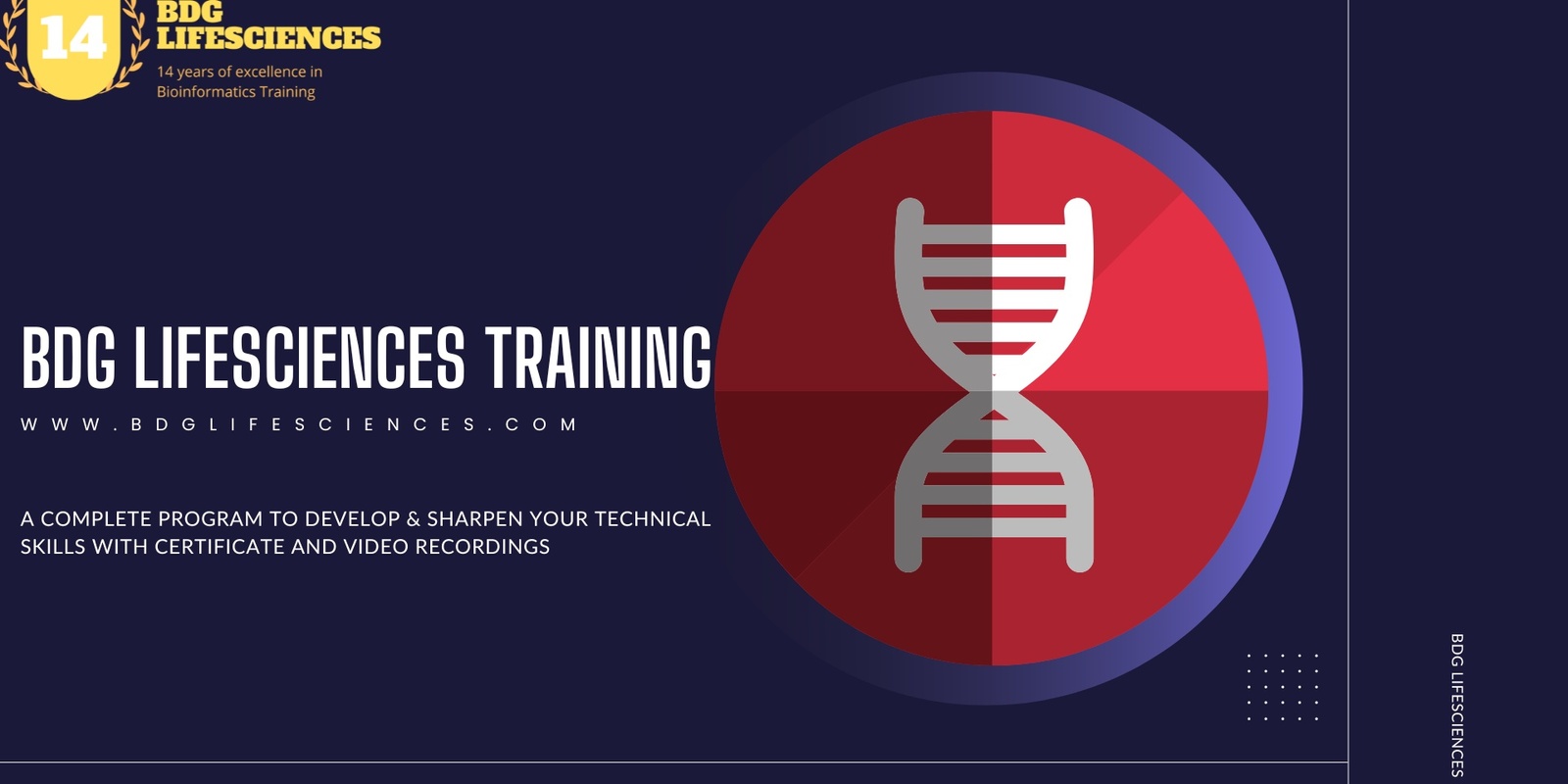 Banner image for BDG Lifesciences Training Programs 2025