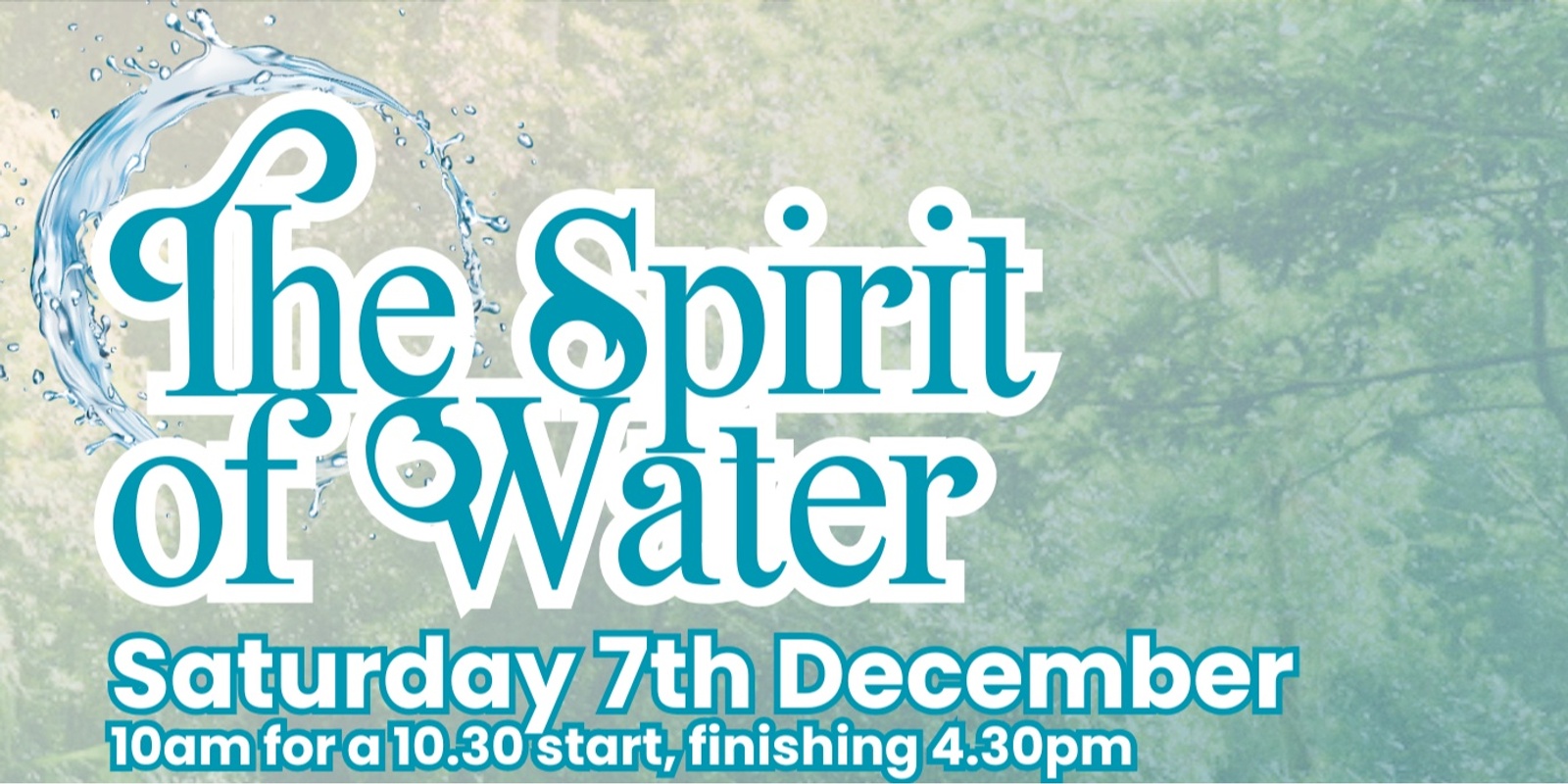 Banner image for The Spirit of Water