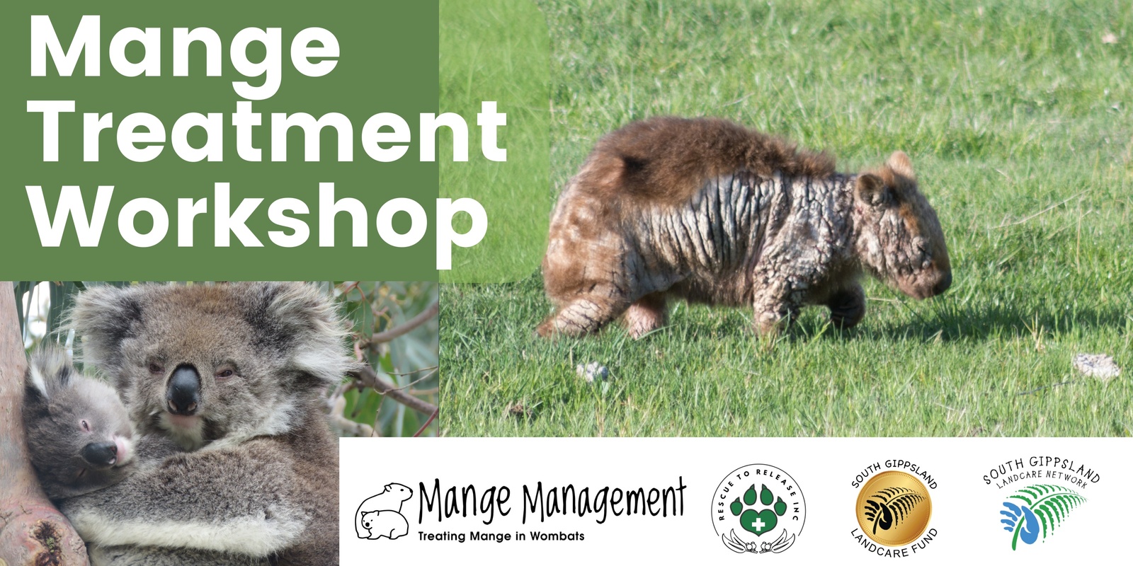 Banner image for Mange Information and Volunteer Training Workshop