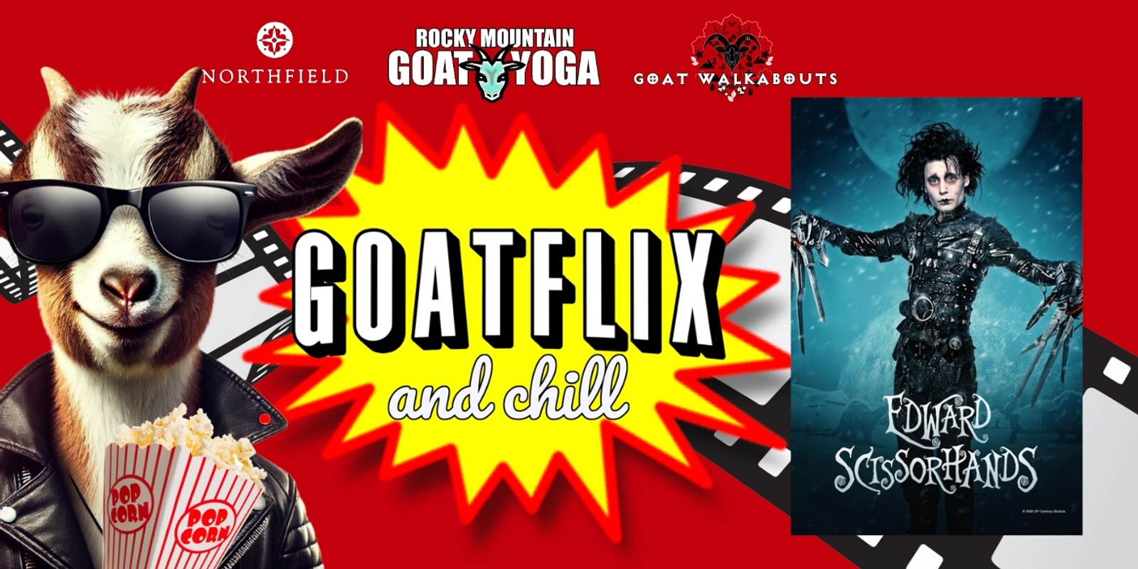 Banner image for Goatflix & Chill - "Edward Scissorhands"