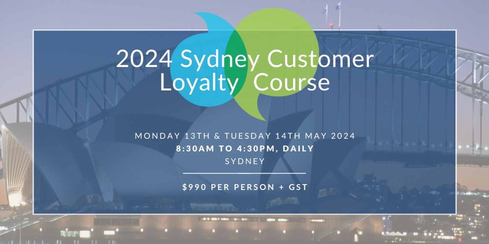 Banner image for 2024 Sydney Customer Loyalty  Course