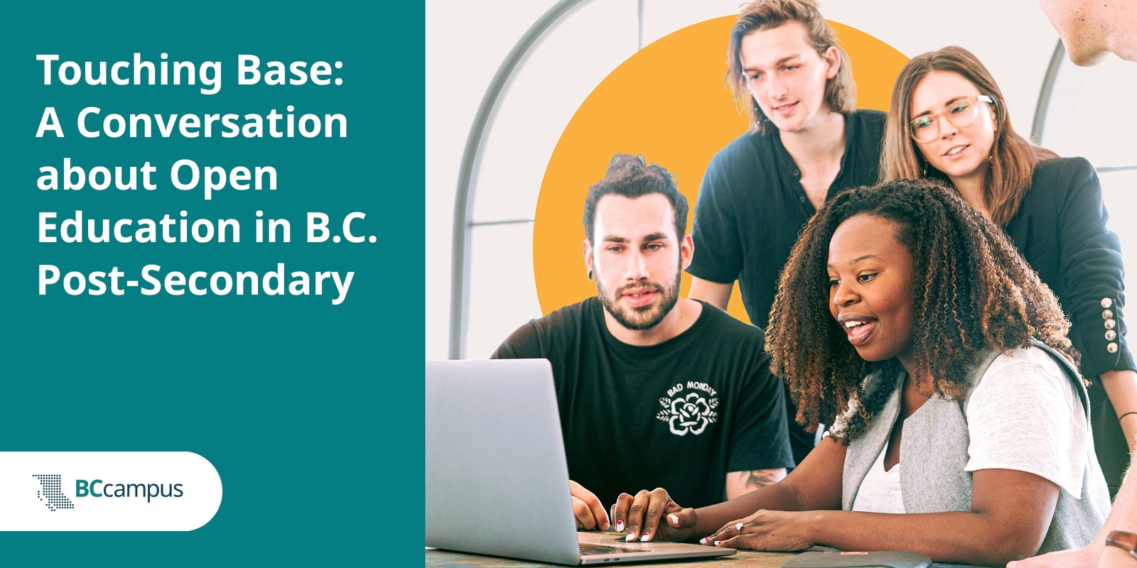 Banner image for Touching Base: A Conversation About Open Education in B.C. Post-Secondary