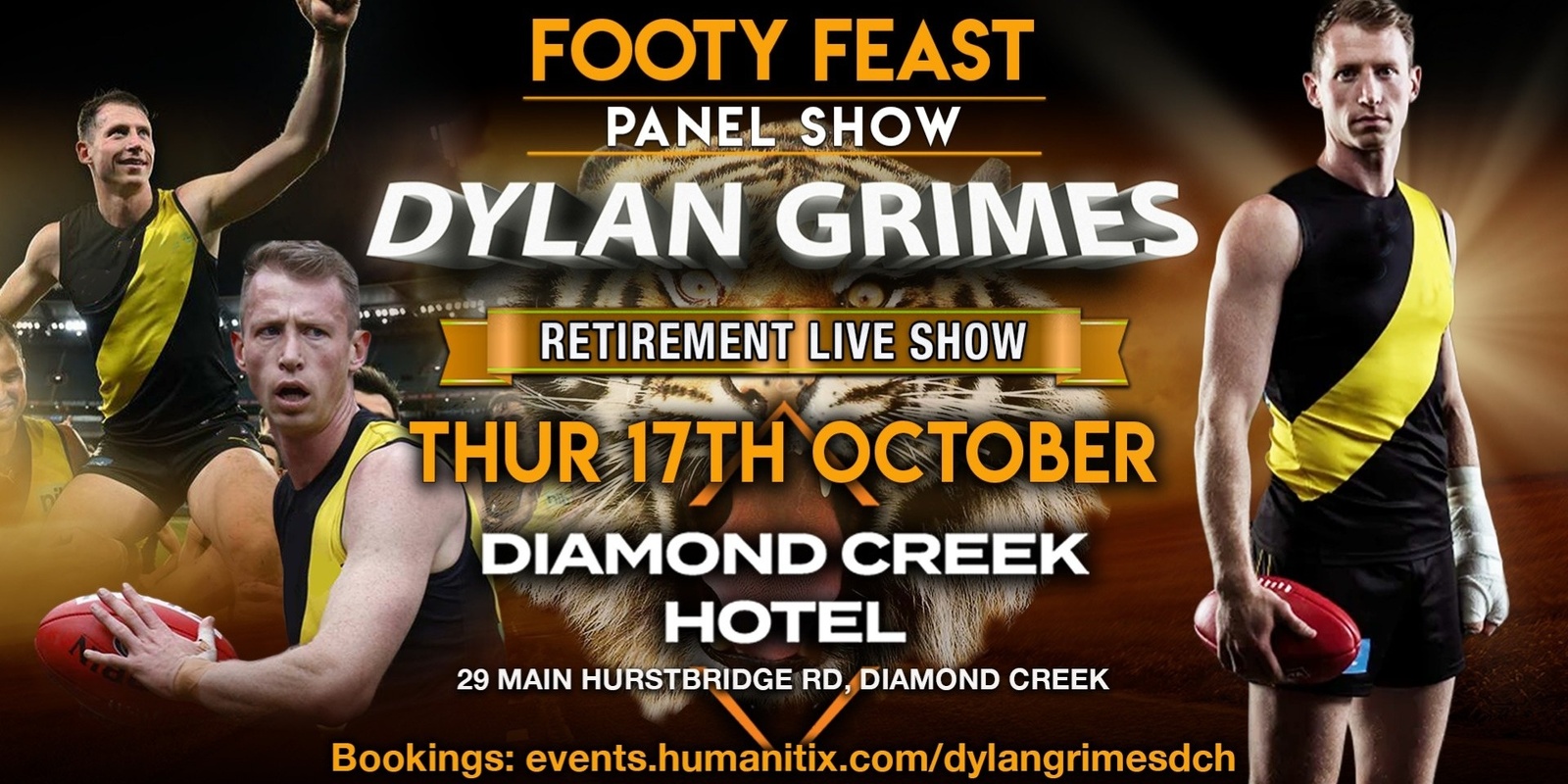 Banner image for Dylan Grimes Retirement "Live Show"