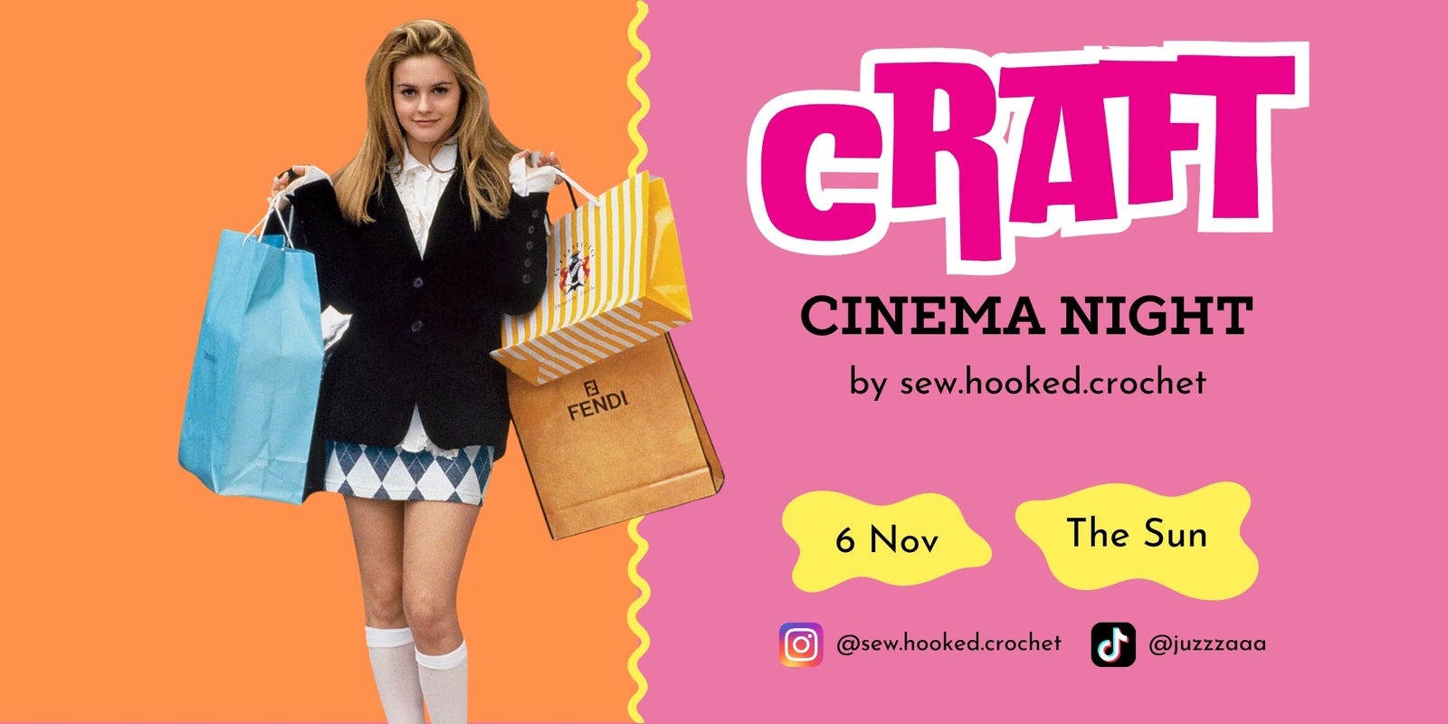 Banner image for 🎥 Craft Cinema Night - Clueless!