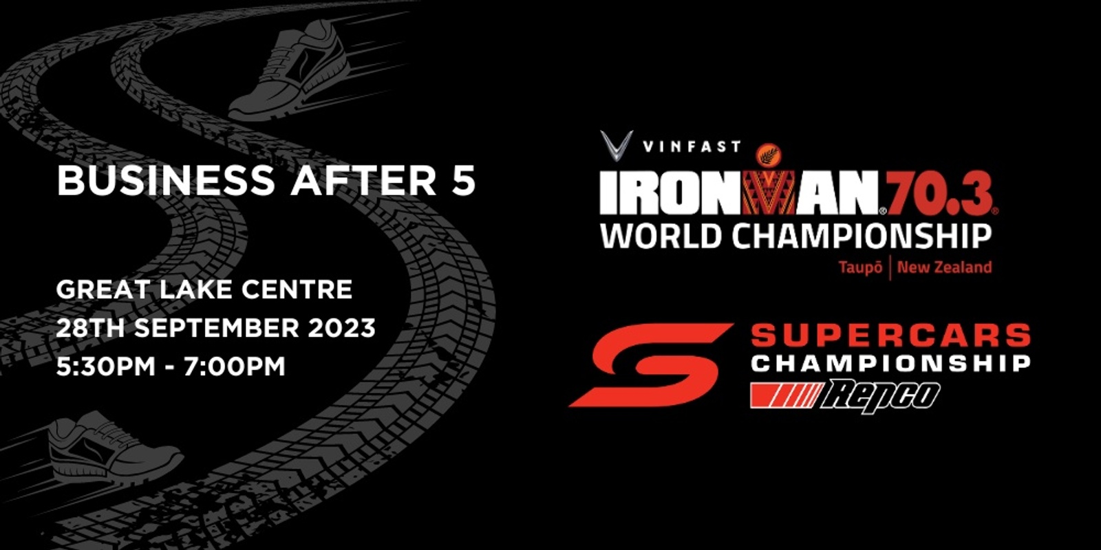 Banner image for Business After 5 - Supercars and IRONMAN 70.3 World Championships