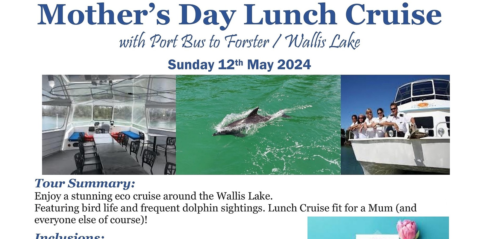 Banner image for Mothers Day Cruise