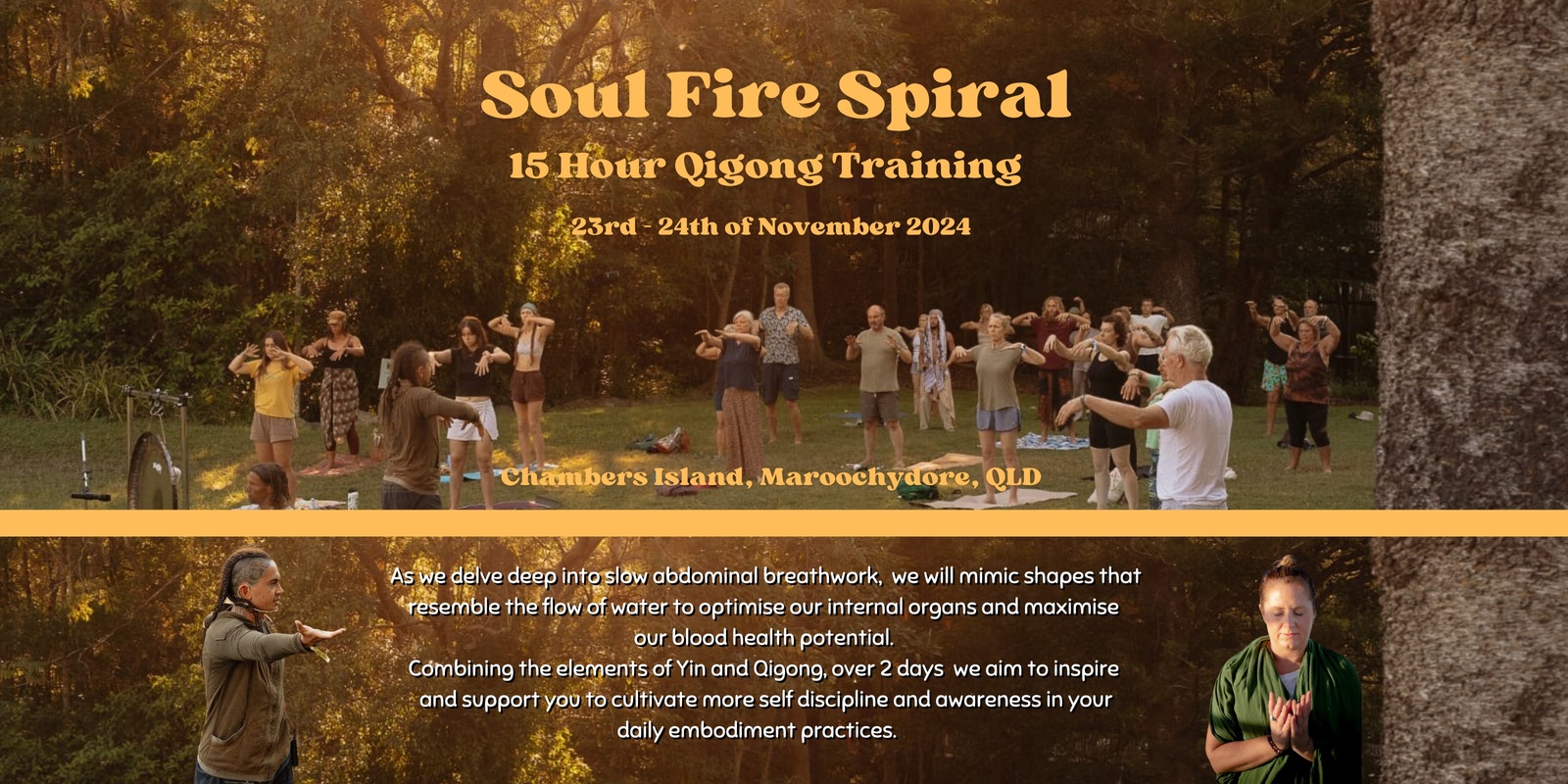 Banner image for SOUL FIRE SPIRAL | Sunshine Coast | 23-24 November