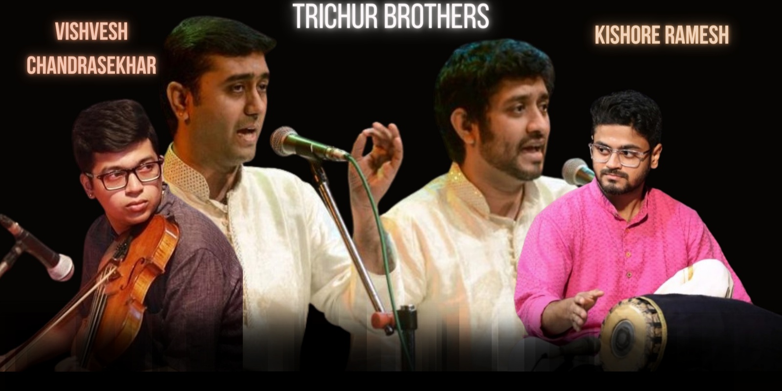 Banner image for Trichur Brothers - Carnatic Vocal Concert