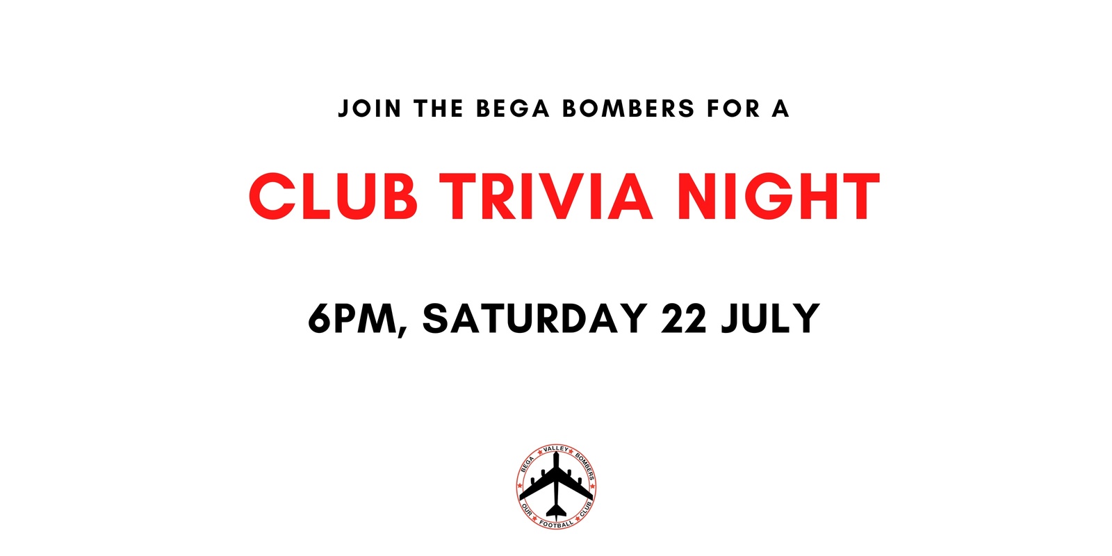 Banner image for Bega Bombers Trivia Night