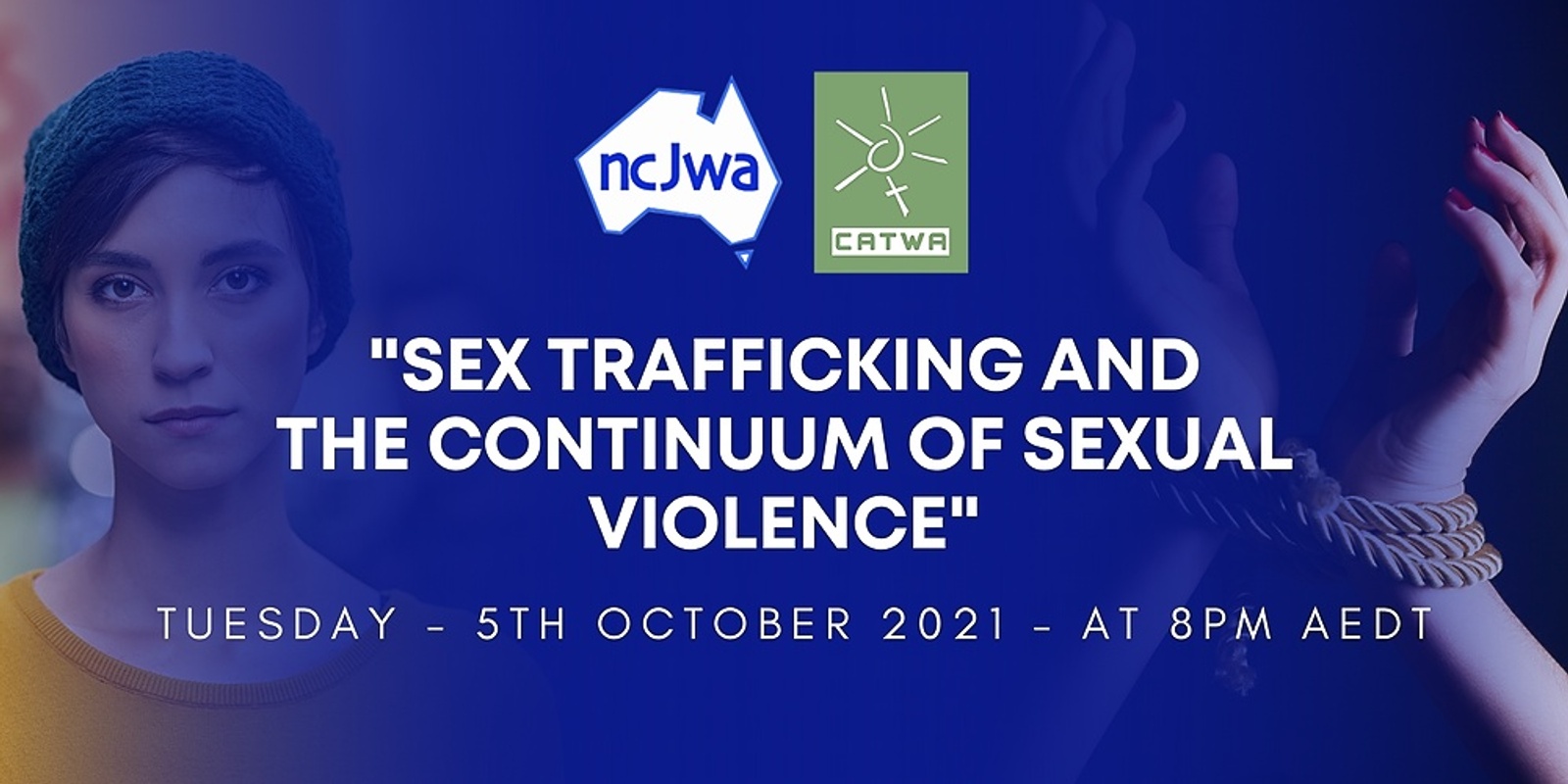 Banner image for NCJWA & CATWA - "Sex Trafficking and the Continuum of Sexual Violence" 