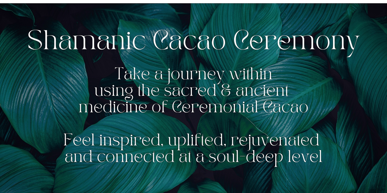 Banner image for Shamanic Cacao Ceremony