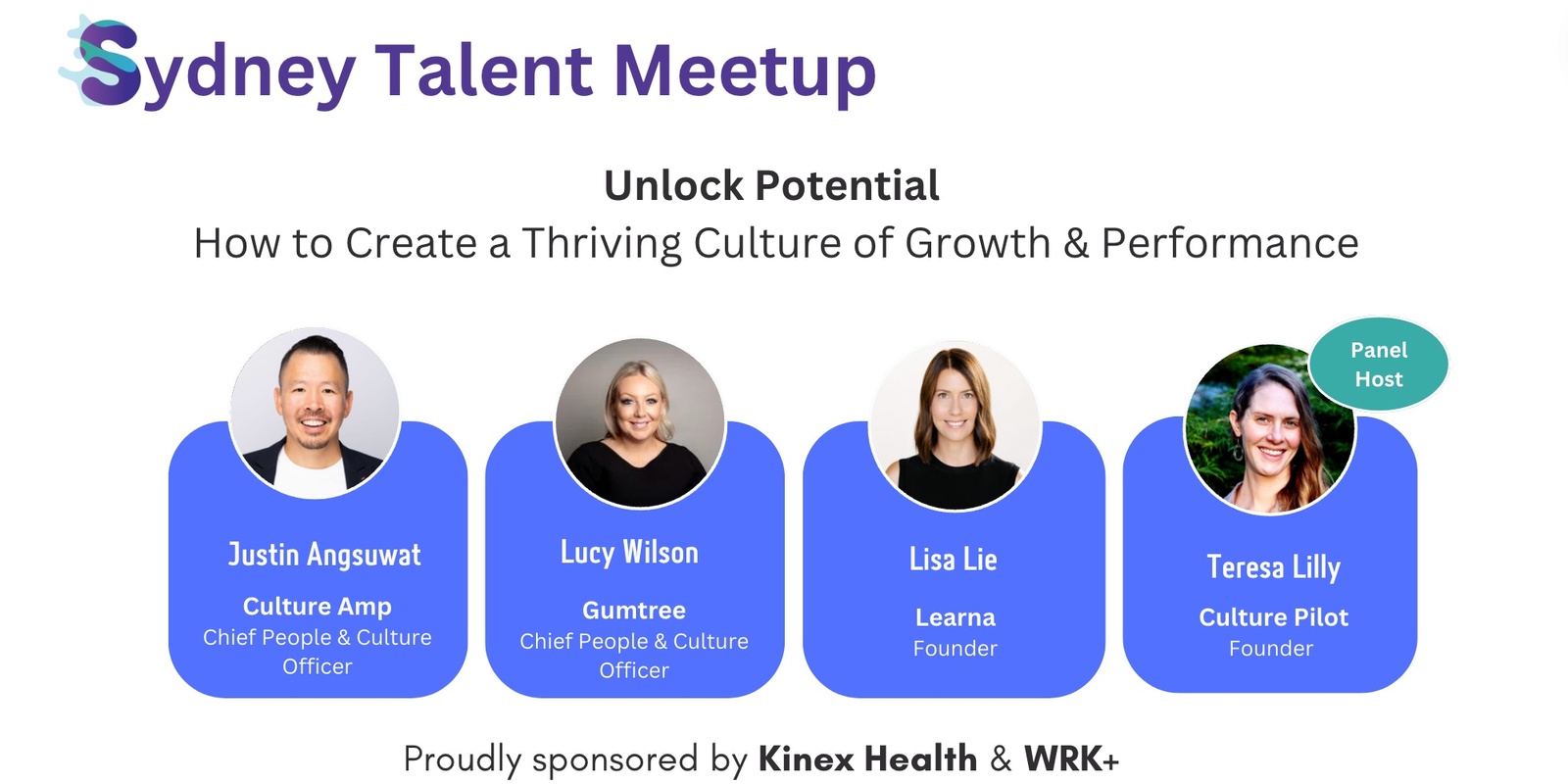 Sydney Talent Meetup: How to Create a Thriving Culture of Growth