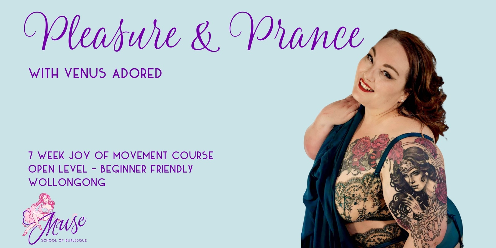 Banner image for Pleasure & Prance with Venus Adored