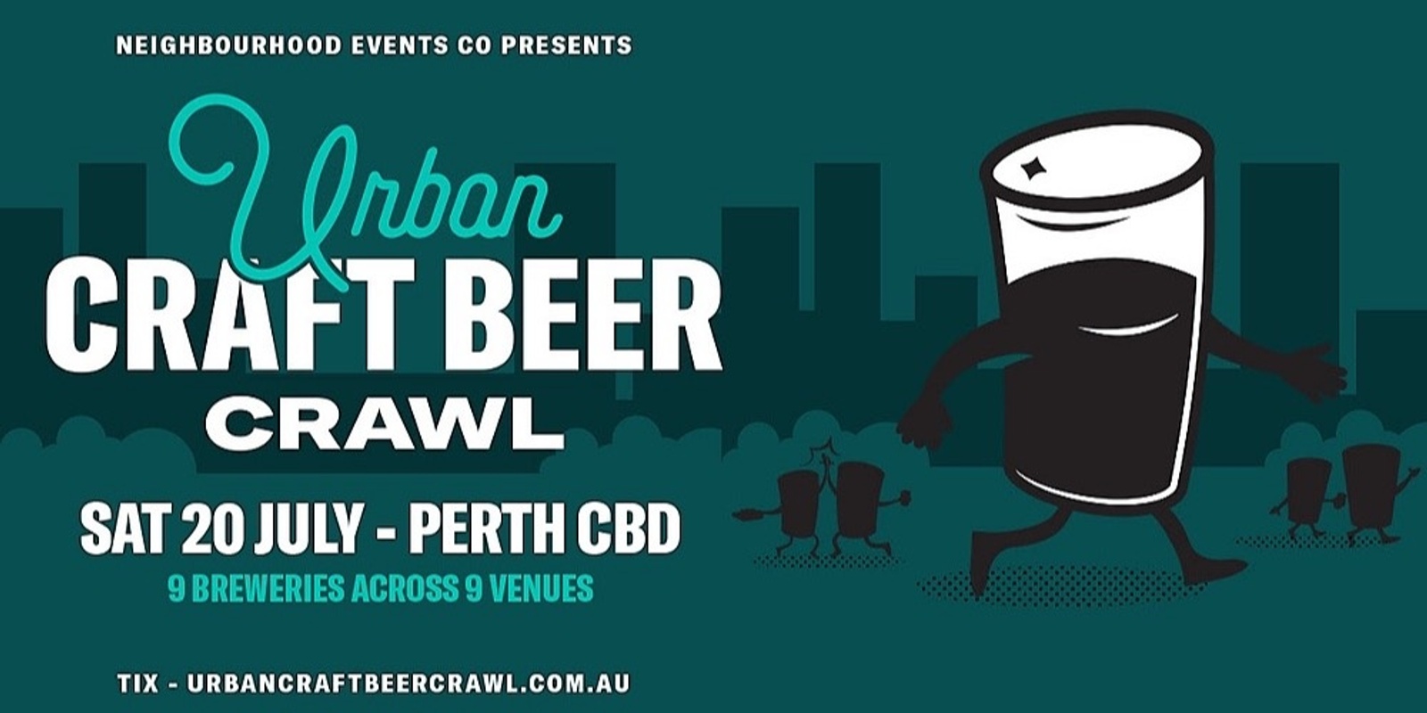Banner image for Urban Craft Beer Crawl (Perth City)