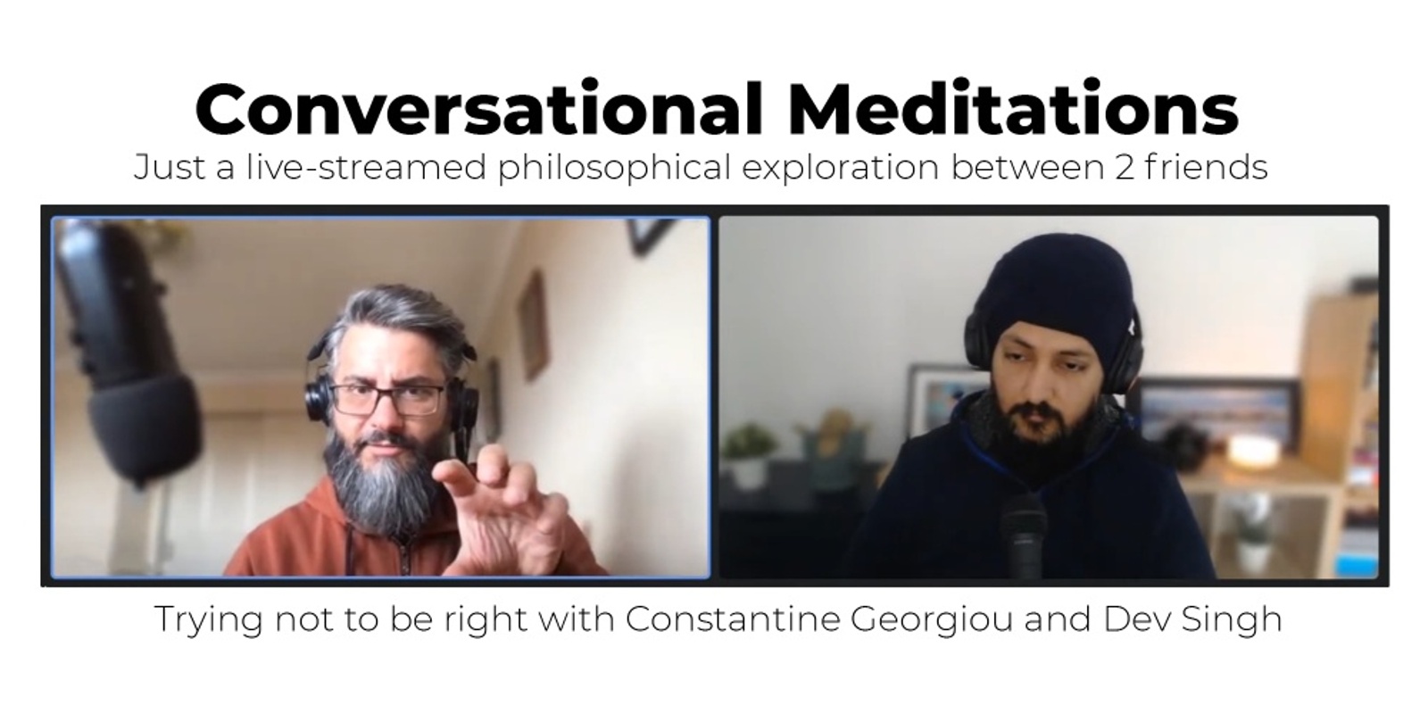 Banner image for Conversational Meditations: The Futility of Desire & The Paradox of Goals