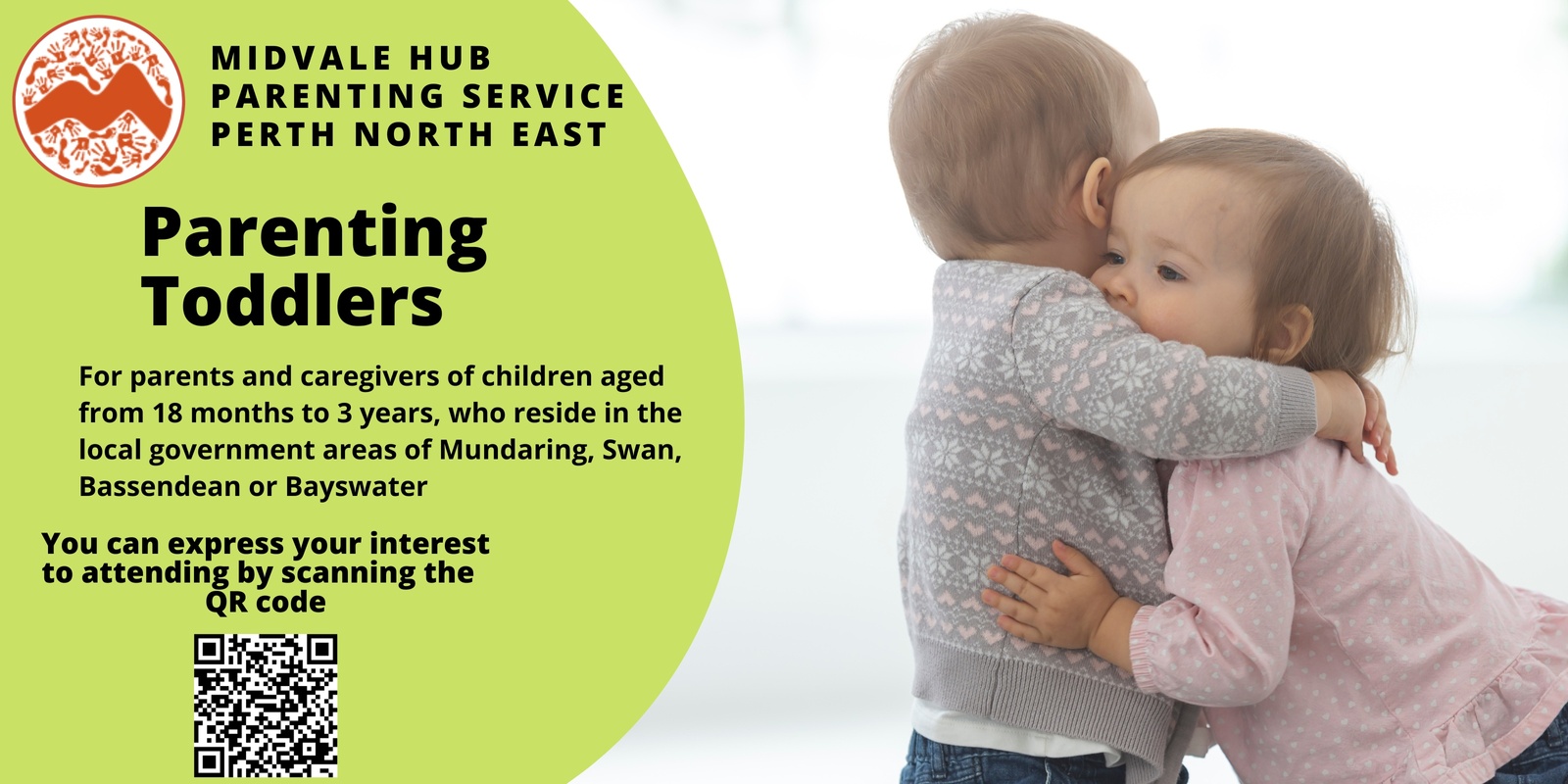 Banner image for PARENTING TODDLERS - MAYLANDS