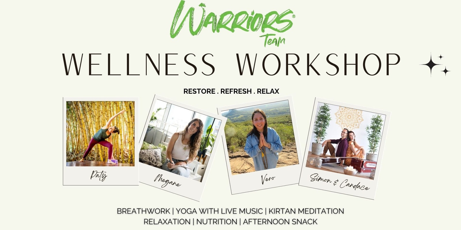 Banner image for Wellness Workshop - Warriors Team