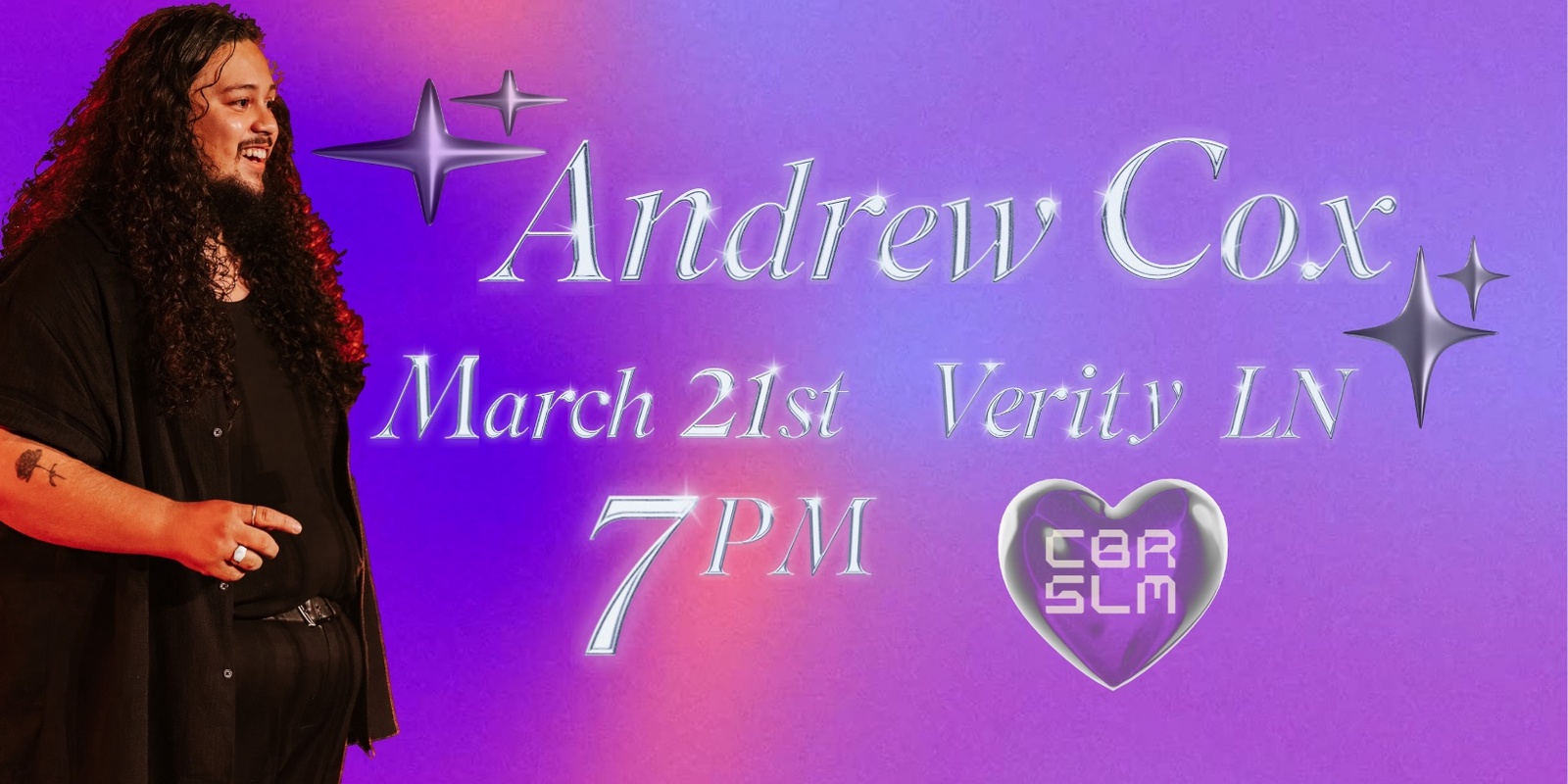 Banner image for Canberra Slam Featuring Andrew Cox!