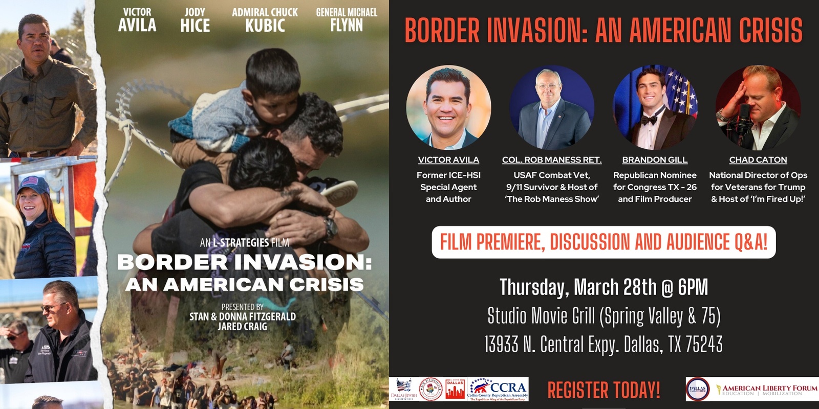 Banner image for Border Invasion: An American Crisis - Film Premiere, Discussion and Q&A!
