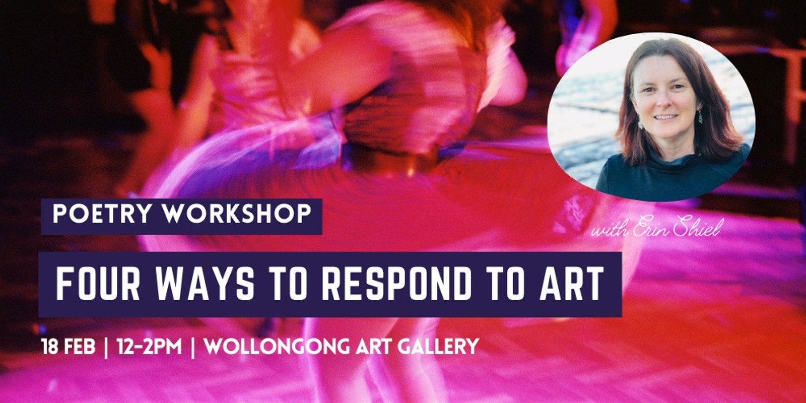 Banner image for Poetry Workshop: Four Ways to Respond to Art