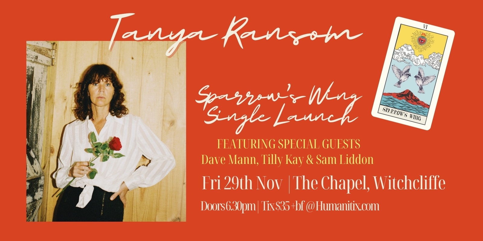 Banner image for Tanya Ransom ~ Sparrow's Wing Single Launch