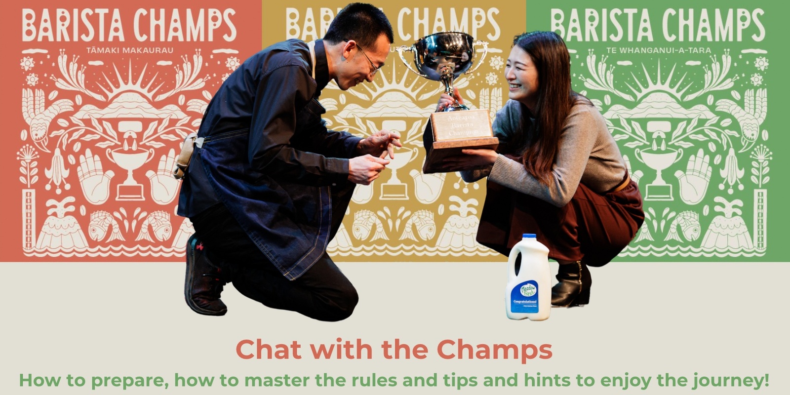 Banner image for Chat with the Champs - Barista