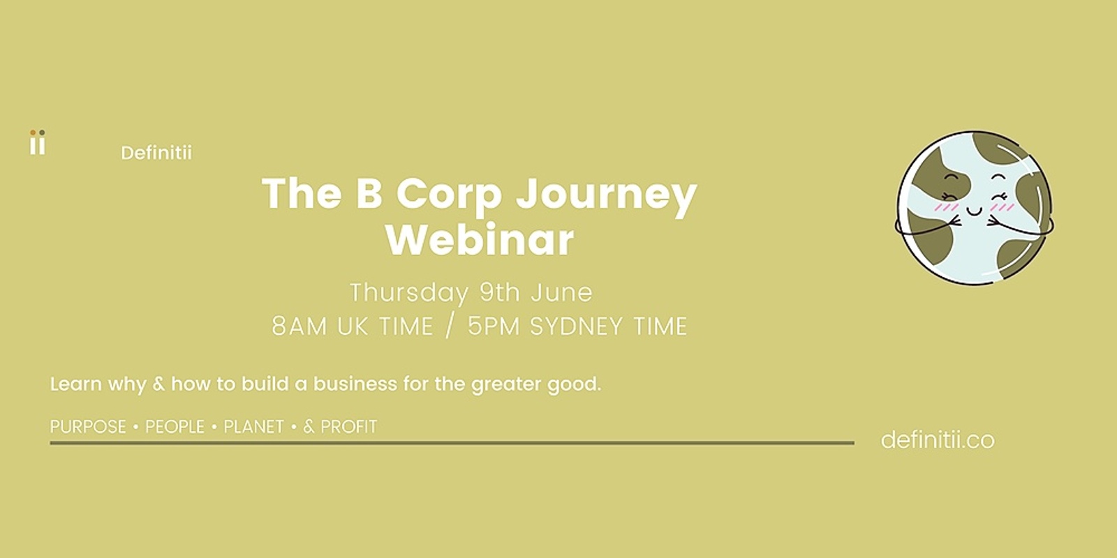 B Corp Journey Webinar - June 2022 | Humanitix