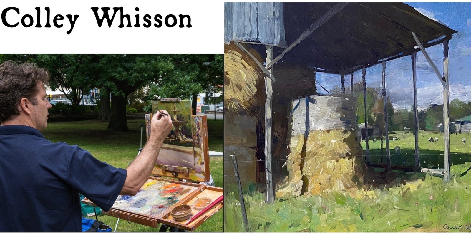 Banner image for Colley Whisson Workshop Urbanscapes and Landscapes  2 Day Impressionist Painting Workshop