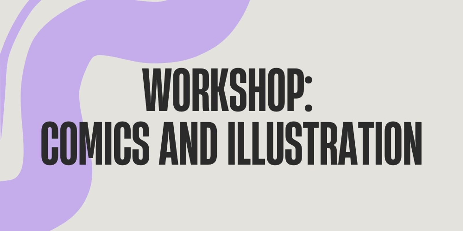 Banner image for Comics and Illustration Workshop