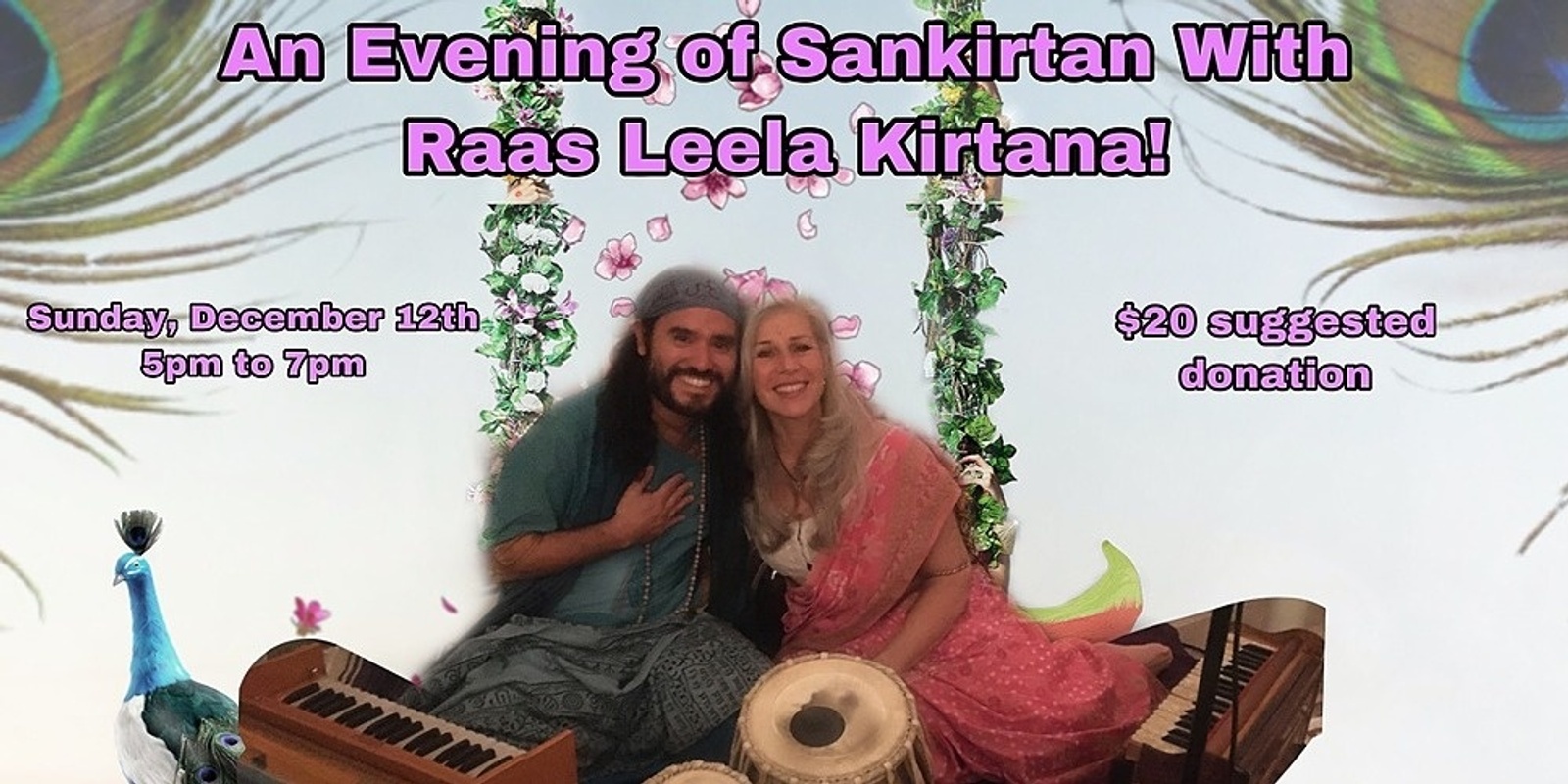 Banner image for IN PERSON | An Evening of Sankirtan with Raas Leela Kirtana