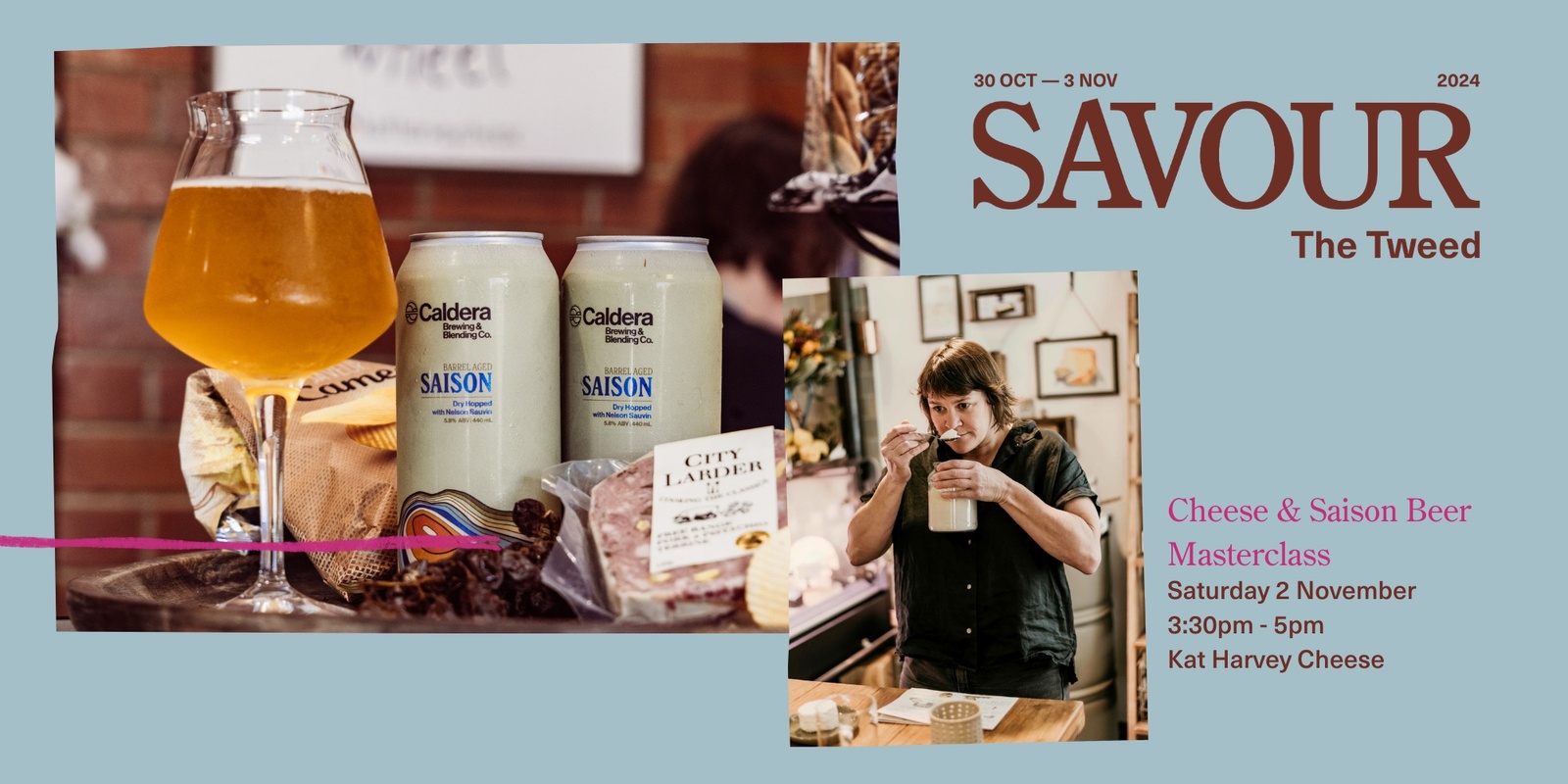 Banner image for Cheese and Saison Beer Masterclass