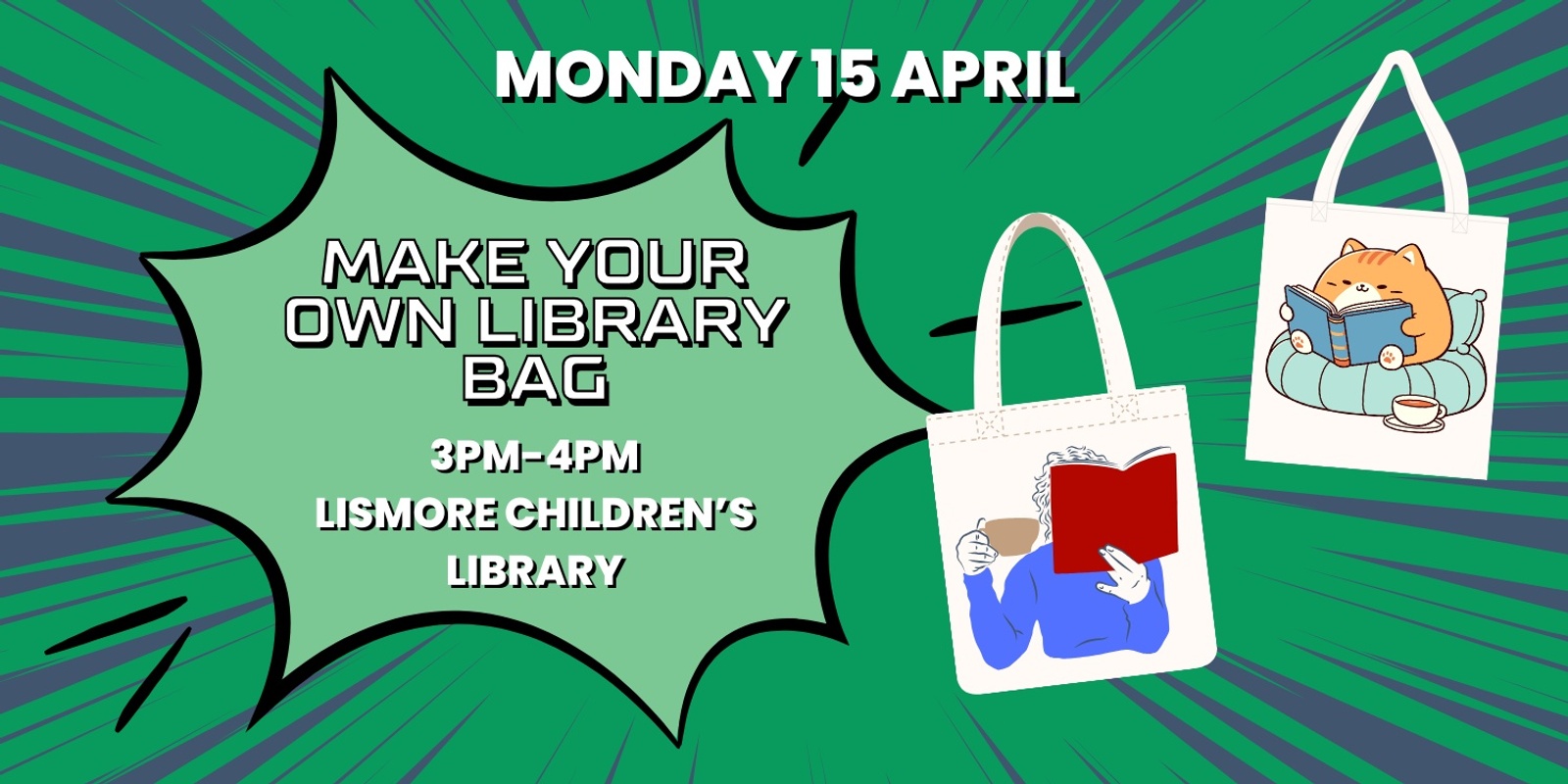 Banner image for Make Your Own Library Bag