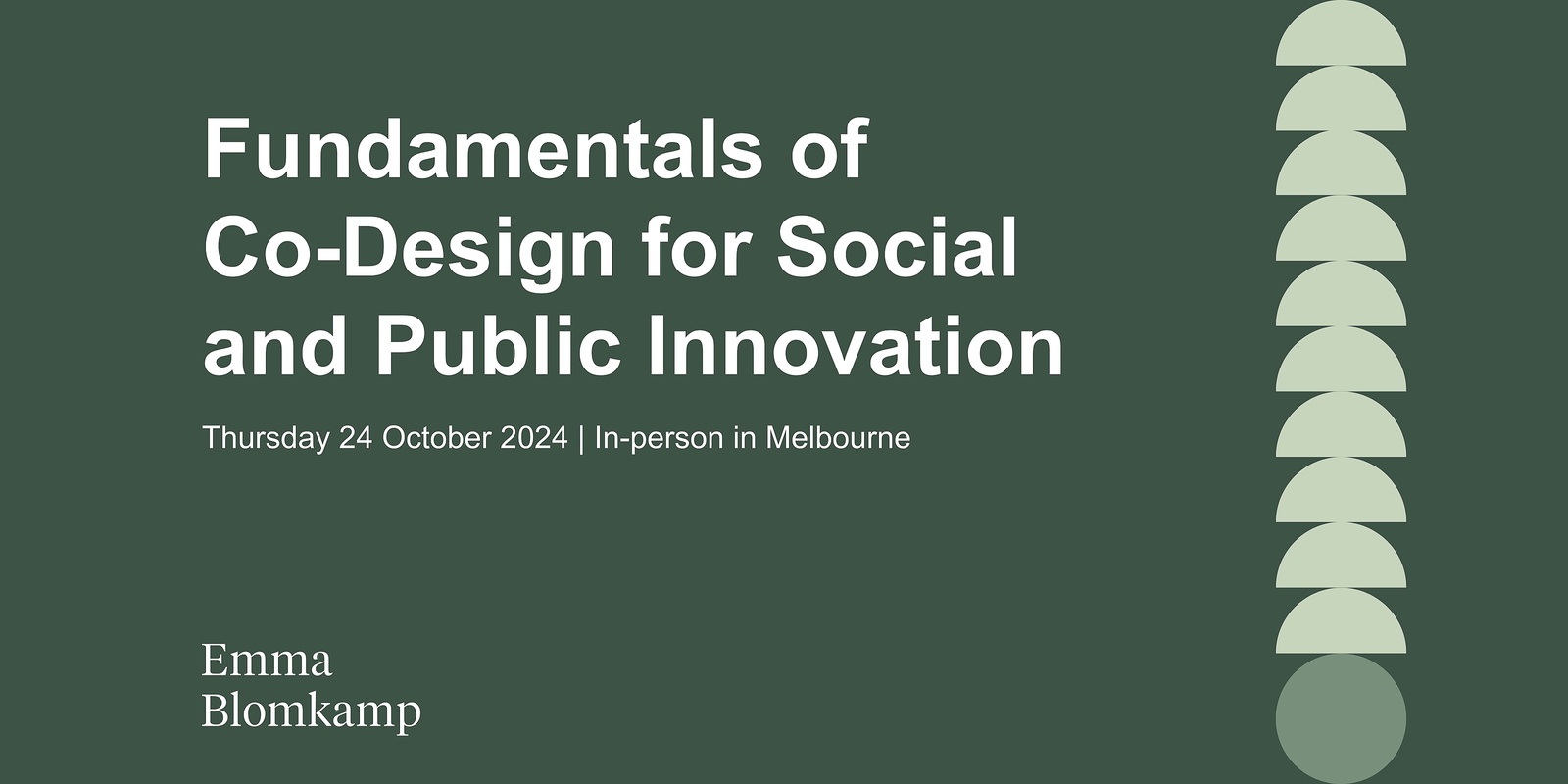 Banner image for Fundamentals of Co-Design