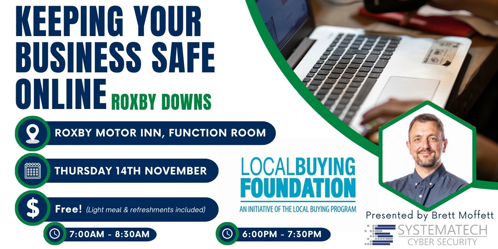 Banner image for Keeping Your Business Safe Online Workshop - Roxby Downs Evening