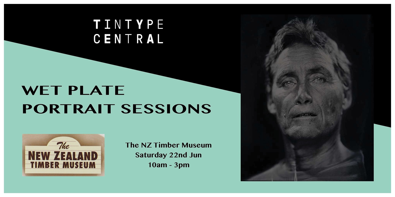 Banner image for NZ Timber Museum: Wet Plate Portrait Sessions