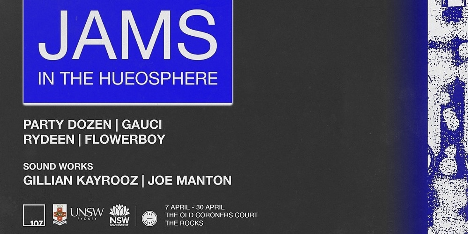 Banner image for Jams In The Hueosphere