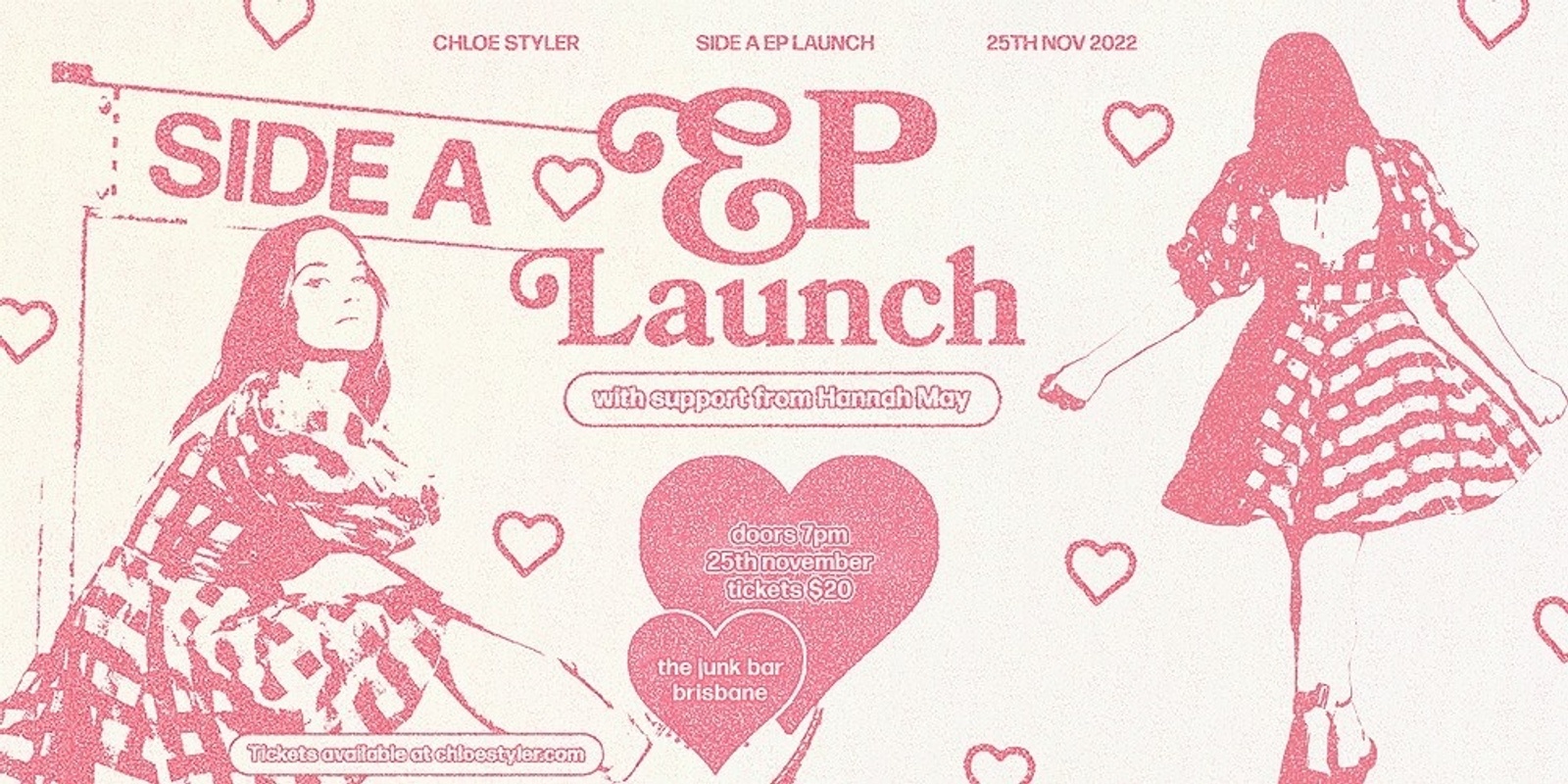 Banner image for Chloe Styler "Side A" EP Launch