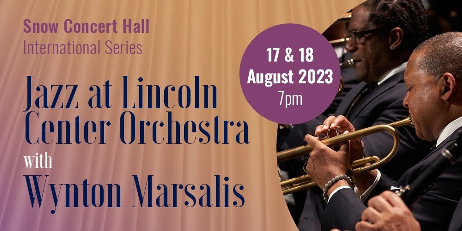 Banner image for Jazz at Lincoln Center Orchestra with Wynton Marsalis 