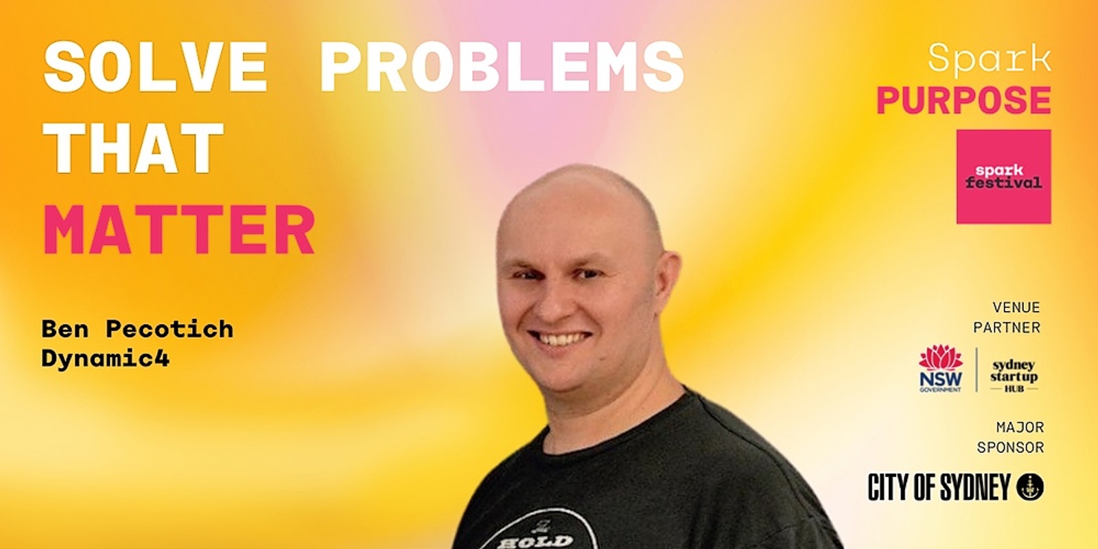 Banner image for Solve Problems That Matter