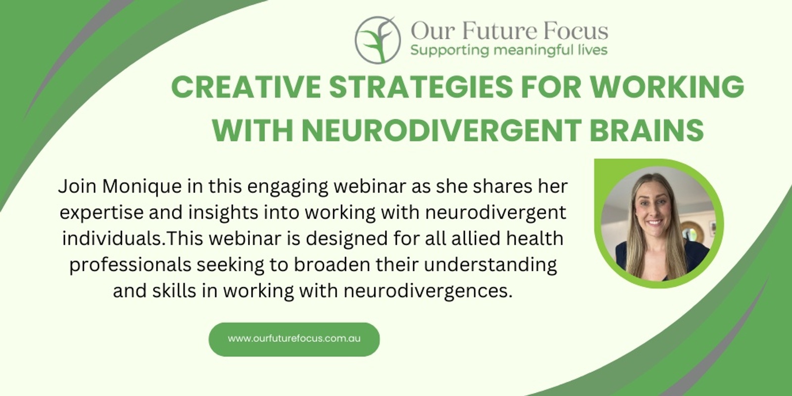 Banner image for Creative Strategies for Working with Neurodivergent Brains 