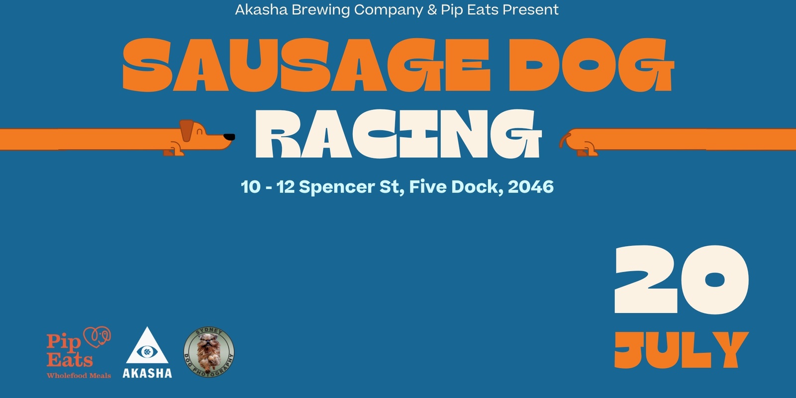 Banner image for Dachshund Races with PipEats @ Akasha Brewery