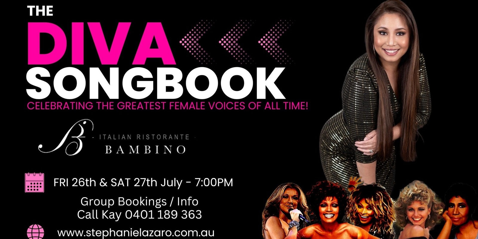 Banner image for THE DIVA SONGBOOK - Saturday Night